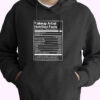 Makeup Artist Nutrition Facts 70s Basic Hoodie