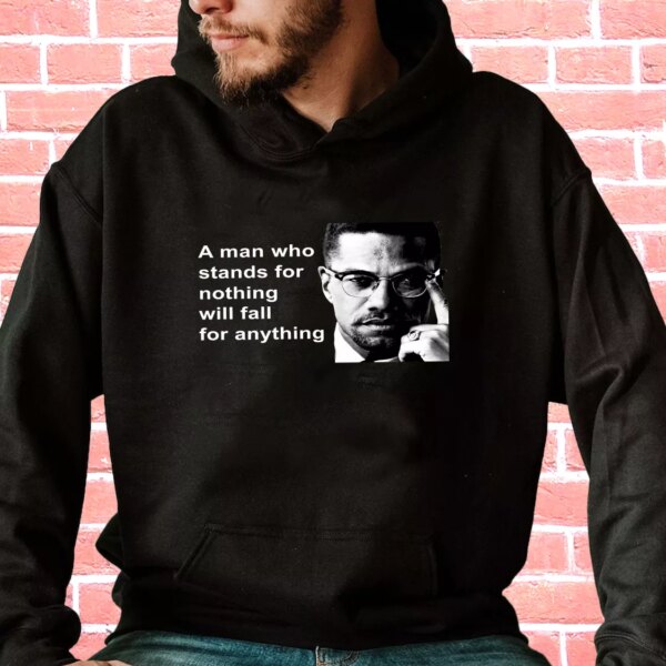 Malcolm X Black Panthers Party Civil Human Rights Classic Hoodie Streetwear