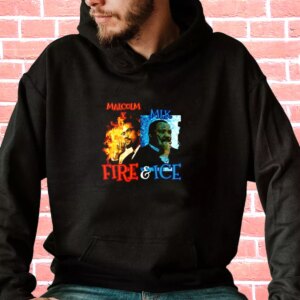 Malcolm X Martin Luther King Shirt Fire And Ice MLK Day Hoodie 3