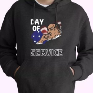 Martin Luther King Day Of Service MLK Day Hoodie 4