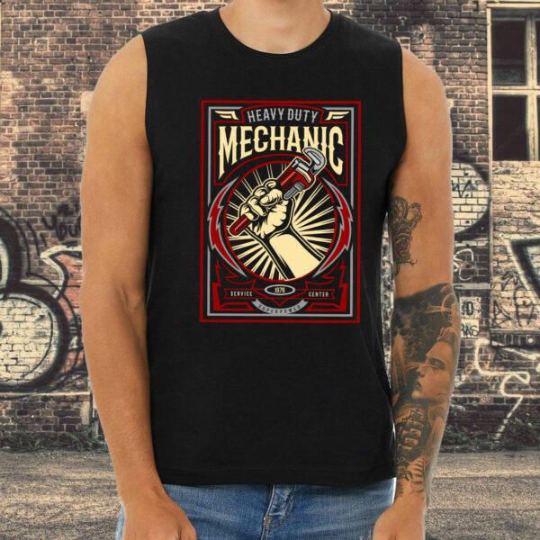Mechanic Graphic Tank Top