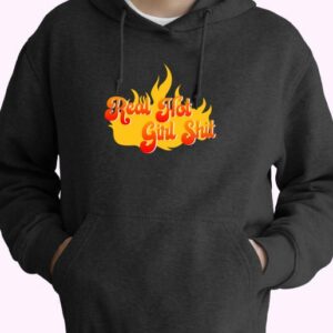 Megan Thee Stallion Real Hot Girl Flame 70s Basic Hoodie