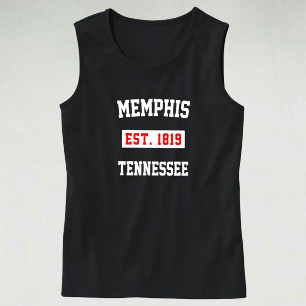 Memphis Est 1819 Tennessee Tank Top