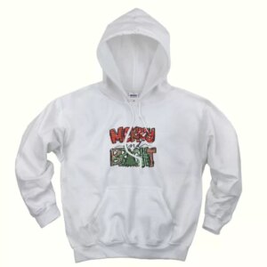 Merry Bright Christmas Trees Ugly Christmas Hoodie 4
