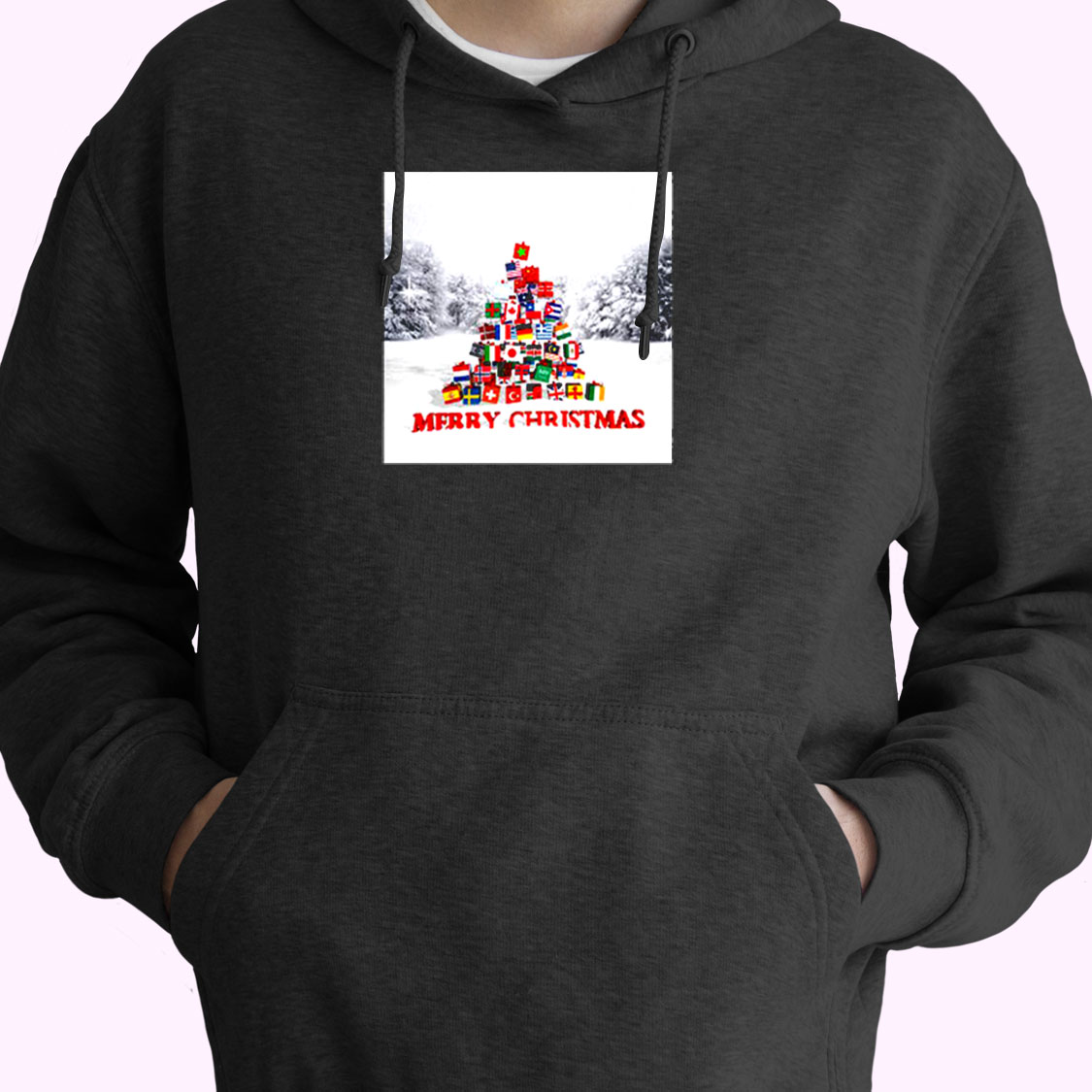 Merry Christmas Everyone Essential Hoodie Merry Christmas Everyone Essential Hoodie