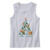 Merry Meowy Catmas Gym Christmas Tank Top