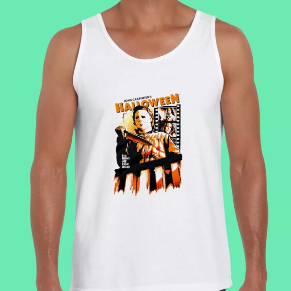 Michael Myers Halloween He Came Home Clip Summer Tank Top