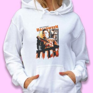 Michael Myers Halloween He Came Home Clip Trendy Hoodie