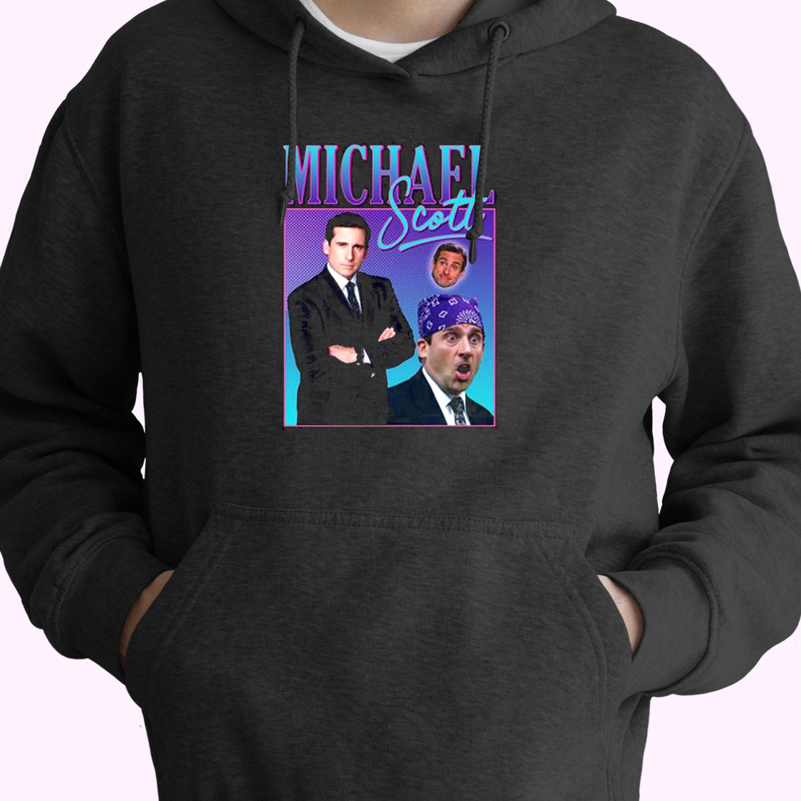 Michael Scott Homage Essential Hoodie Michael Scott Homage Essential Hoodie