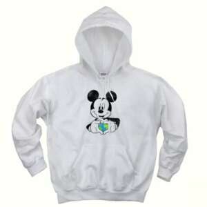 Mickey Holding Day Earth Day Hoodie 4
