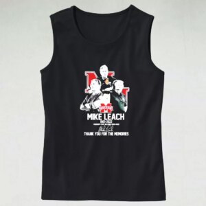 Mike Leach Mississipi States Memorial Trendy Tank Top