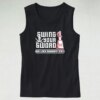 Mike Leach Swing Your Sword Trendy Tank Top
