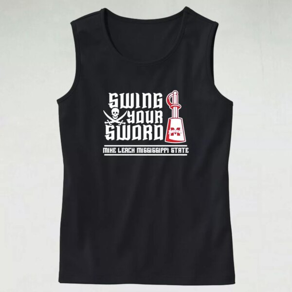 Mike Leach Swing Your Sword Trendy Tank Top