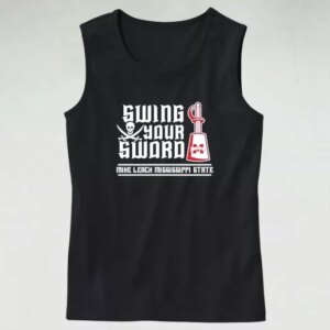 Mike Leach Swing Your Sword Trendy Tank Top 4