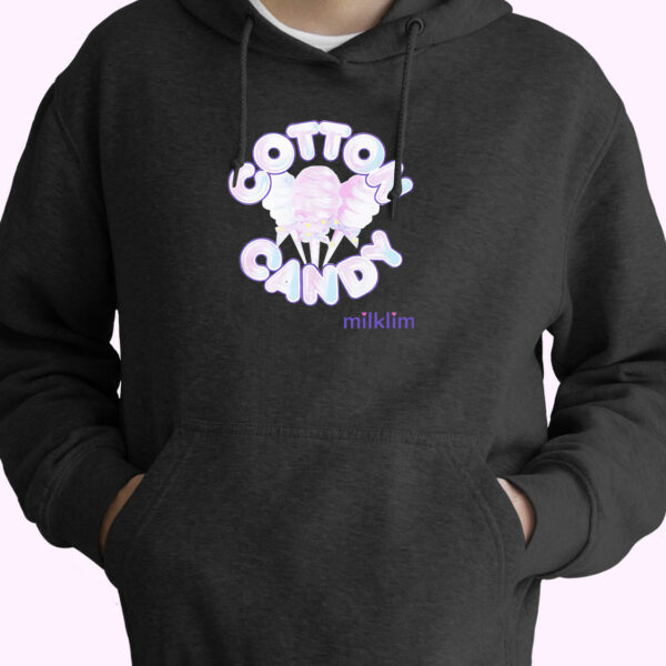 Milklim Cotton Candy Cute 70s Basic Hoodie