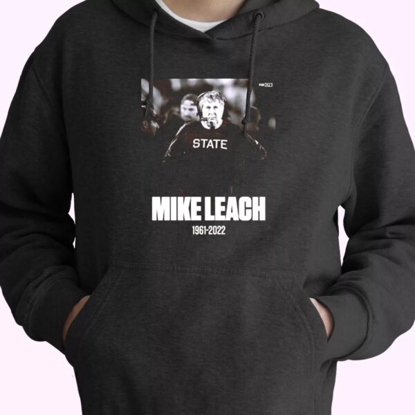 Mississippi State Bulldogs Legend Mike Leach 1961 2022 Trendy Hoodie