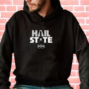 Mississippi State Bulldogs Mike Leach Hail State Trendy Hoodie 3