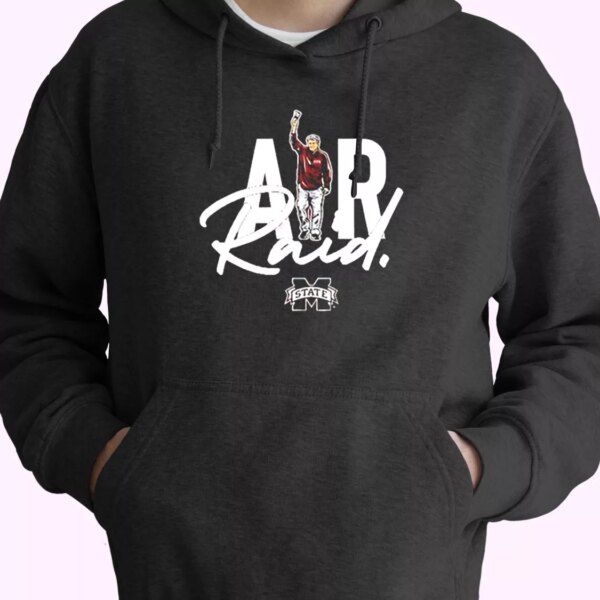 Mississippi State Bulldogs Mike Leach air raid Trendy Hoodie