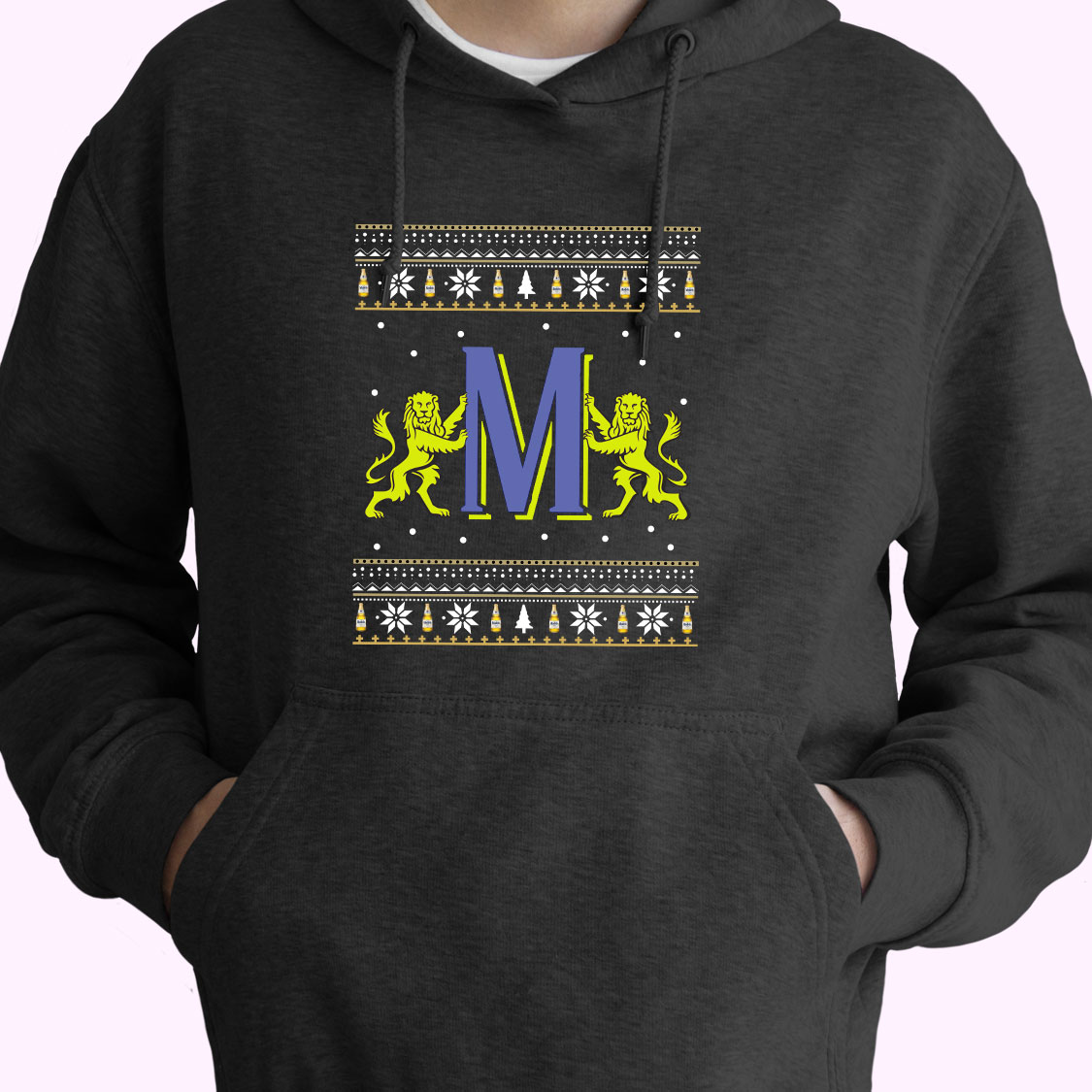 Modelo Beer 70s Basic Hoodie Modelo Beer 70s Basic Hoodie