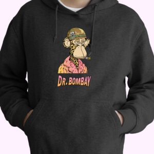 Monkey Bombay Funny Style 70s Basic Hoodie