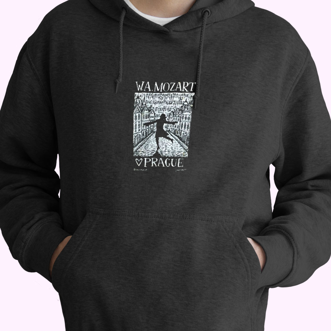 Mozart 1991 Love Prague Essential Hoodie Mozart 1991 Love Prague Essential Hoodie