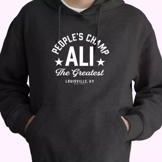 Muhammad Ali Peoples Champ MLK Day Hoodie Muhammad Ali Peoples Champ MLK Day Hoodie