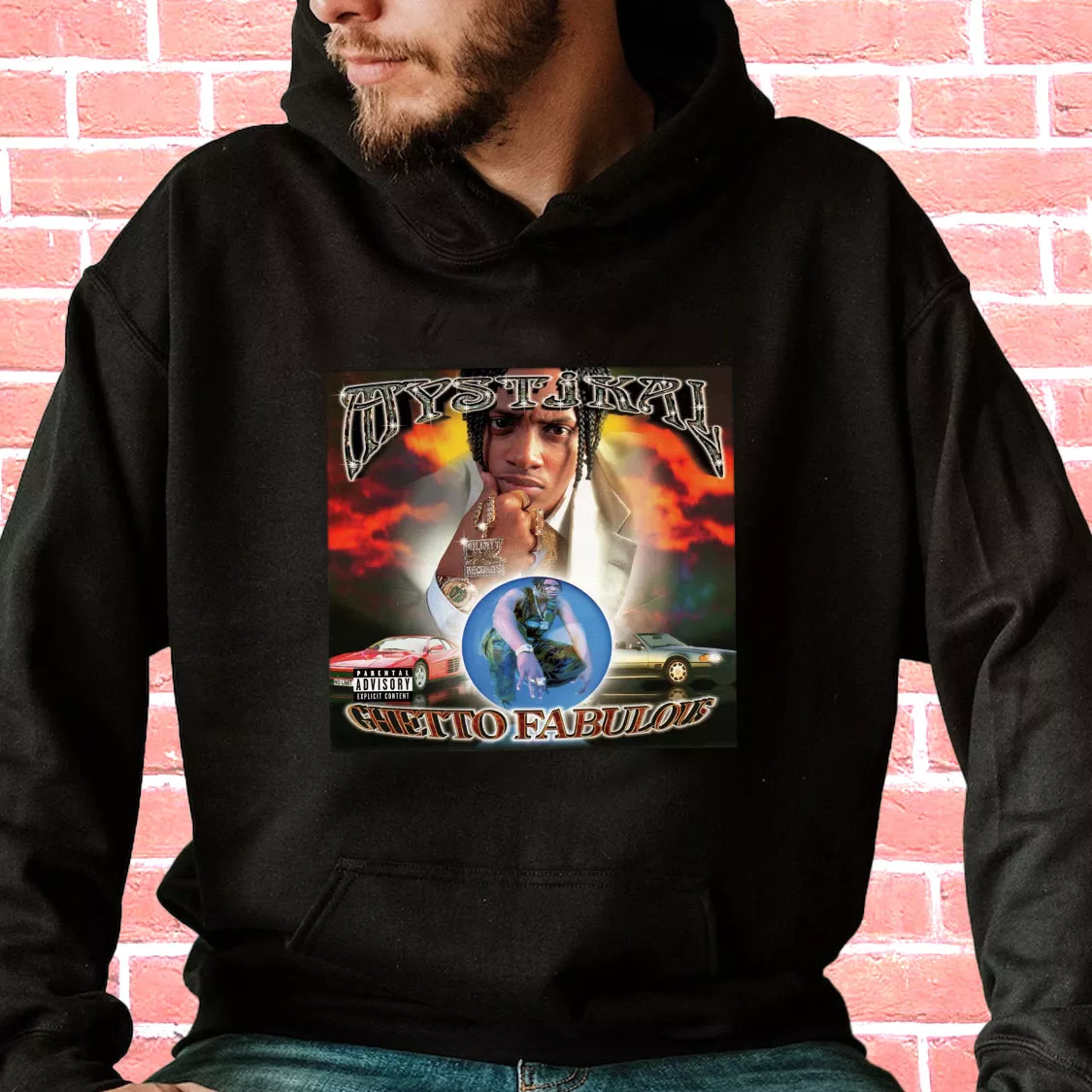 Mystikal Ghetto Fabolous Rap Classic Hoodie Streetwear Mystikal Ghetto Fabolous Rap Classic Hoodie Streetwear