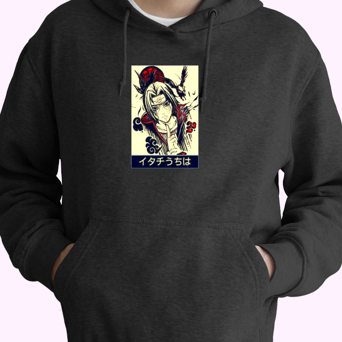 Naruto Itachi Uchiha Anbu Captai Essential Hoodie Naruto Itachi Uchiha Anbu Captai Essential Hoodie