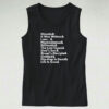 Nas The Discography Tank Top Design