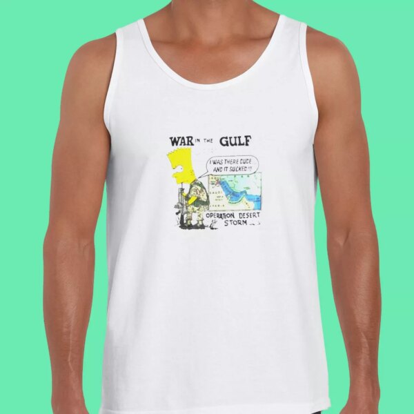 Nathan McDermott Bart Gulf 1991 Summer Tank Top
