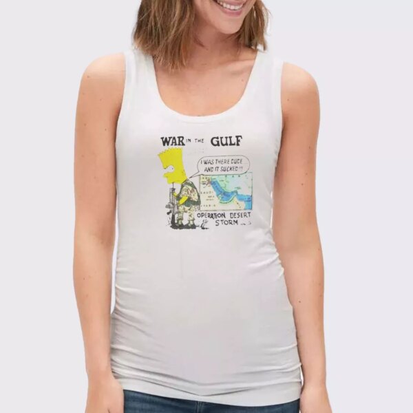 Nathan McDermott Bart Gulf 1991 Summer Tank Top