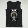 Native American Skull Graphic Tank Top