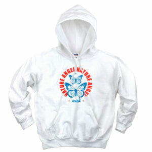 Nature Angel Butterfly Aesthetic Graphic Hoodie