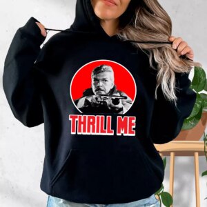 Night Of The Creeps Thrill Me Zombie Sci Fi Horror Film Alien 80s Classic Hoodie Streetwear