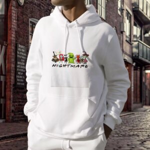 Nightmare Before Christmas Friends Ugly Christmas Hoodie 3