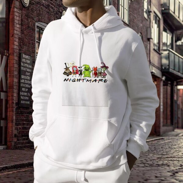Nightmare Before Christmas Friends Ugly Christmas Hoodie