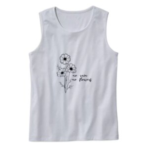 No Rain No Flowers Earth Day Tank Top