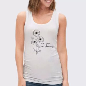 No Rain No Flowers Earth Day Tank Top