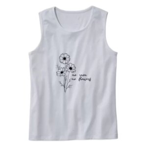 No Rain No Flowers Earth Day Tank Top 4