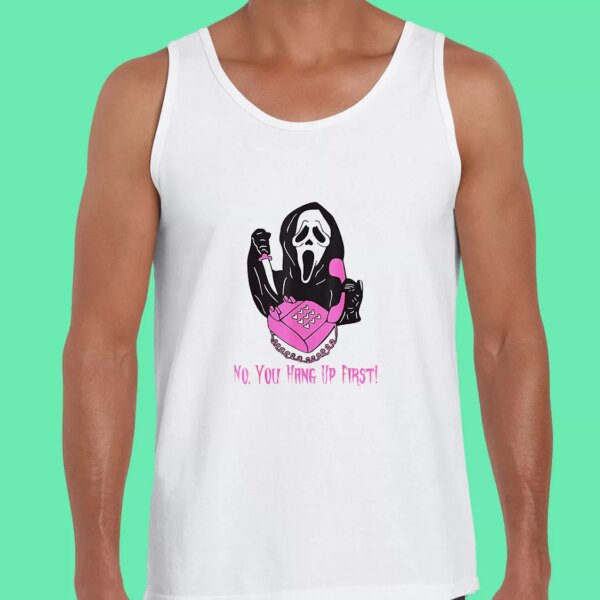 No You Hang Up First Ghostface Summer Tank Top