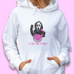 No You Hang Up First Ghostface Trendy Hoodie