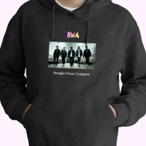 Nwa Straight Outta Compton Rapper Quote Hoodie