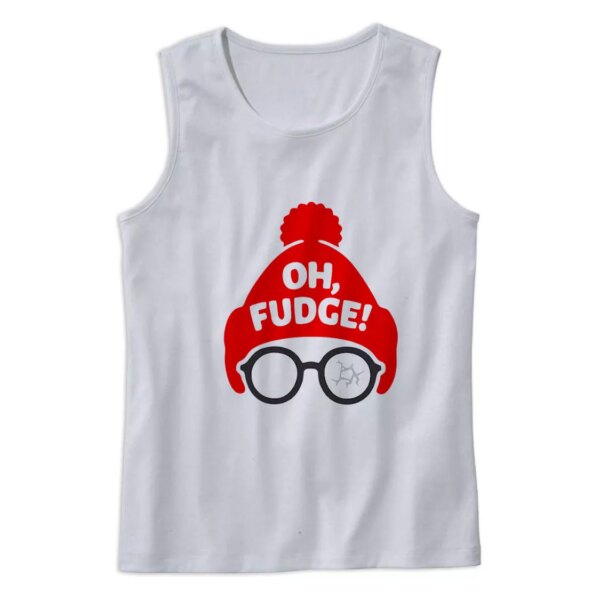 Oh Fudge Santa Gym Christmas Tank Top
