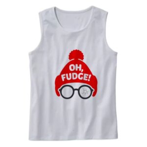 Oh Fudge Santa Gym Christmas Tank Top 4