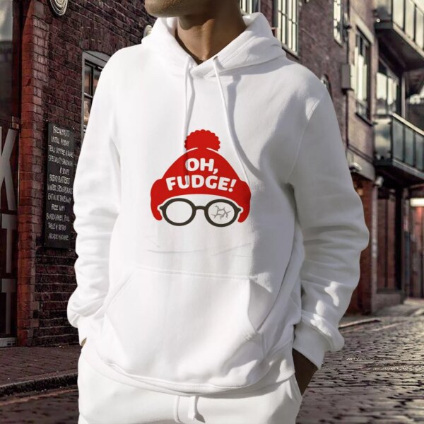 Oh Fudge Santa Ugly Christmas Hoodie
