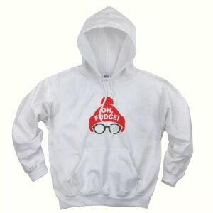 Oh Fudge Santa Ugly Christmas Hoodie 4