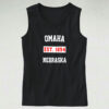 Omaha Est 1854 Nebraska Tank Top