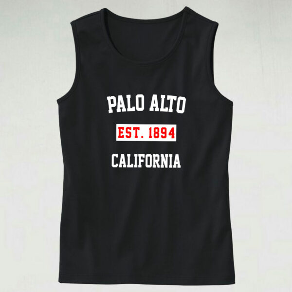 Palo Alto Est 1894 California Tank Top
