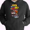 Papa Hulk Spiderman Thor Iron Man Captain America Essential Hoodie