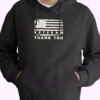 Patriotic American Flag Thank You Old Hoodie Veterans Day